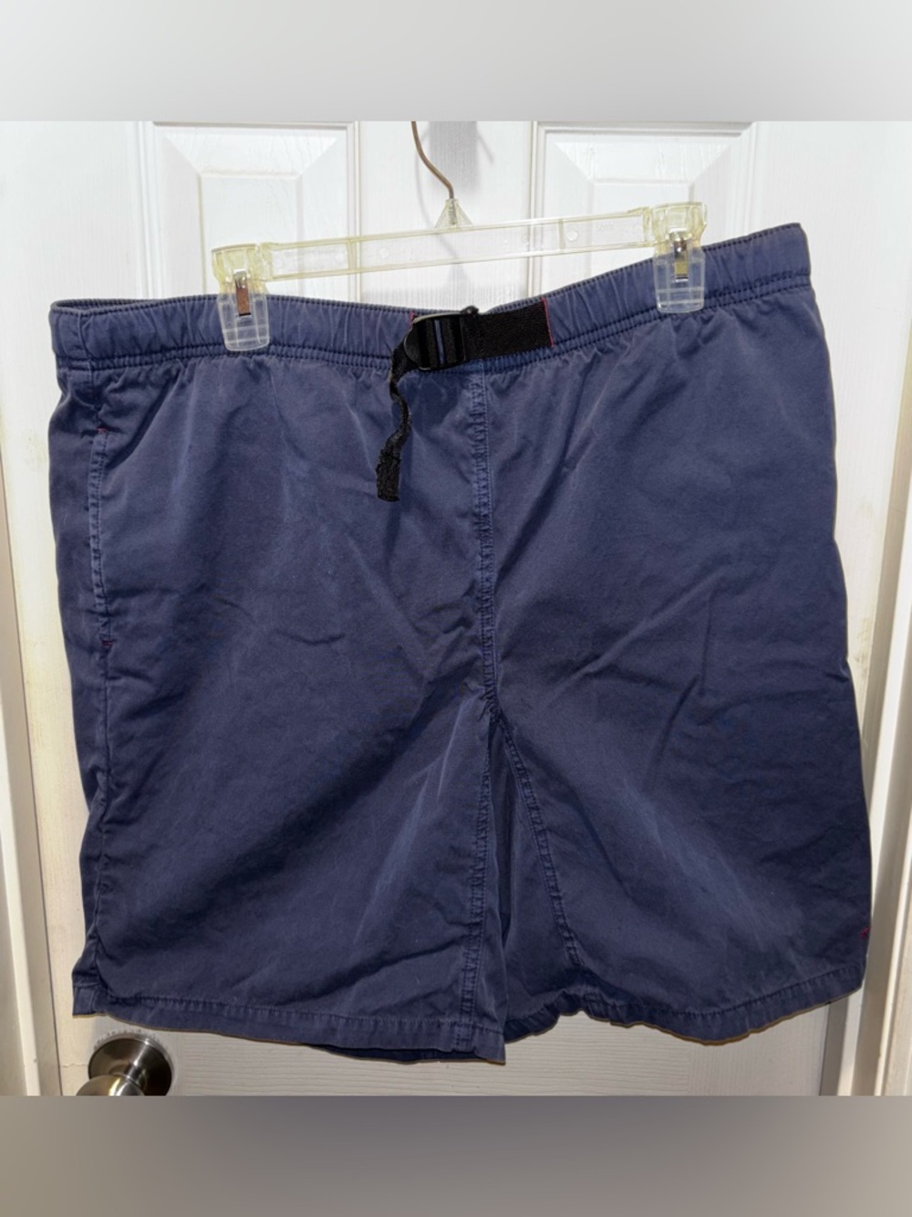 Orvis Blue 'Trout Bum' Shorts with Embroidered Label
